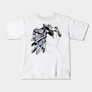Geometric Raven Kids T-Shirt